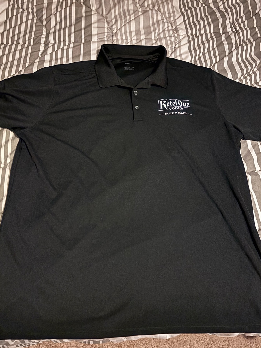 Nike Black Men's Polo Shirt kettle one branded